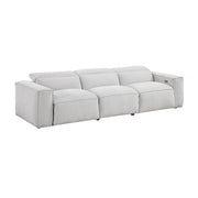 8414GRY-3PWH* Power Double Reclining Sofa with Power Headrests - 8414GRY-3PWH*