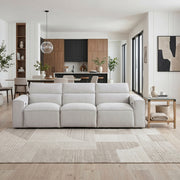 8414GRY-3PWH* Power Double Reclining Sofa with Power Headrests - 8414GRY-3PWH*