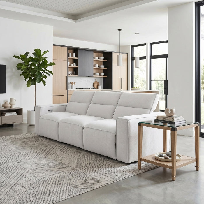 8414GRY-3PWH* Power Double Reclining Sofa with Power Headrests - 8414GRY-3PWH*