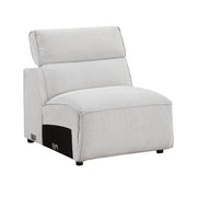 8414GRY-AC Armless Chair - 8414GRY-AC