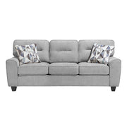 8416GY*2 2pc Set: Sofa, Love - 8416GY*2