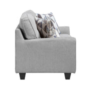 8416GY*2 2pc Set: Sofa, Love - 8416GY*2