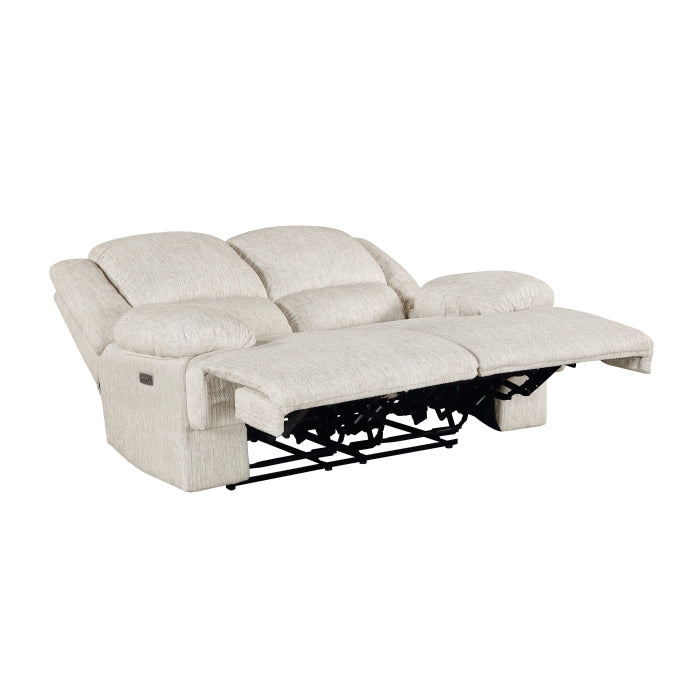8424BE-2PW Power Double Reclining Love Seat - 8424BE-2PW