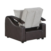8429-1* (2)Chair with Pull-out Bed and Click Motion Back - 8429-1*