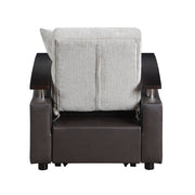 8429-1* (2)Chair with Pull-out Bed and Click Motion Back - 8429-1*