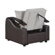8429-1* (2)Chair with Pull-out Bed and Click Motion Back - 8429-1*