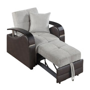 8429-1* (2)Chair with Pull-out Bed and Click Motion Back - 8429-1*