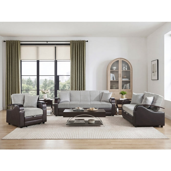 8429-1* (2)Chair with Pull-out Bed and Click Motion Back - 8429-1*