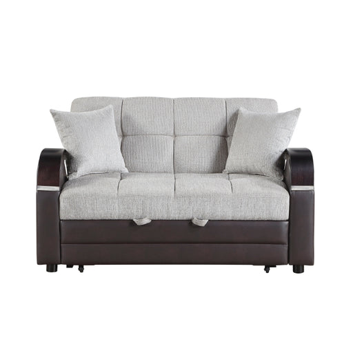 8429-2* (2)Love Seat with Pull-out Bed and Click Motion Back - 8429-2*
