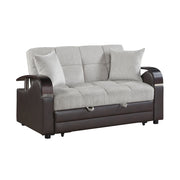 8429-2* (2)Love Seat with Pull-out Bed and Click Motion Back - 8429-2*