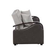 8429-2* (2)Love Seat with Pull-out Bed and Click Motion Back - 8429-2*