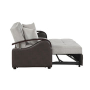 8429-2* (2)Love Seat with Pull-out Bed and Click Motion Back - 8429-2*