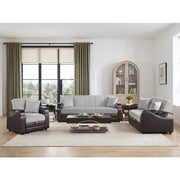 8429-2* (2)Love Seat with Pull-out Bed and Click Motion Back - 8429-2*