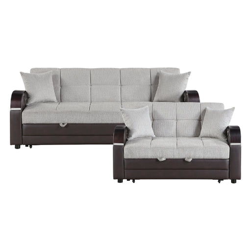 8429*2 2pc Set: Sofa, Love - 8429*2