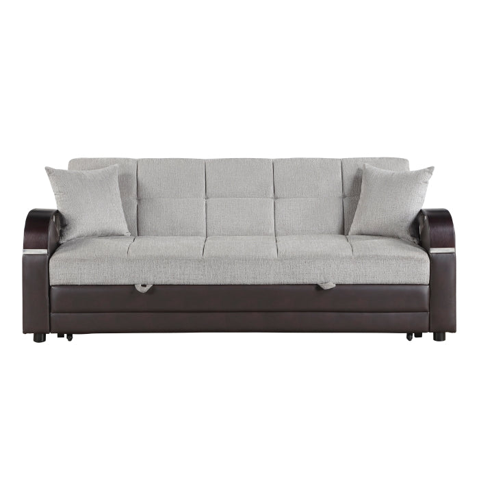 8429-3* (2)Sofa with Pull-out Bed and Click Motion Back - 8429-3*