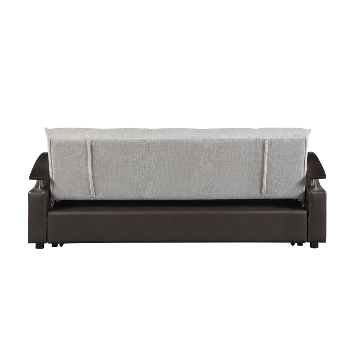 8429-3* (2)Sofa with Pull-out Bed and Click Motion Back - 8429-3*