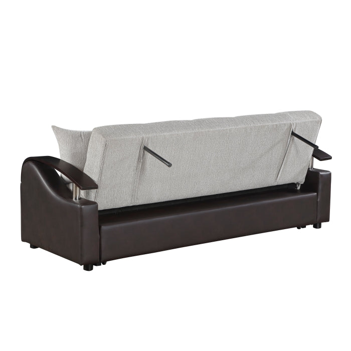 8429-3* (2)Sofa with Pull-out Bed and Click Motion Back - 8429-3*