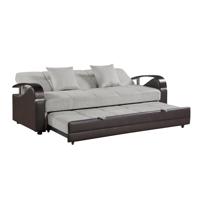 8429-3* (2)Sofa with Pull-out Bed and Click Motion Back - 8429-3*