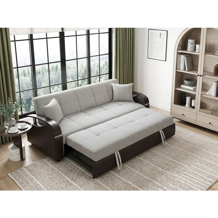 8429-3* (2)Sofa with Pull-out Bed and Click Motion Back - 8429-3*