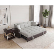 8429-3* (2)Sofa with Pull-out Bed and Click Motion Back - 8429-3*
