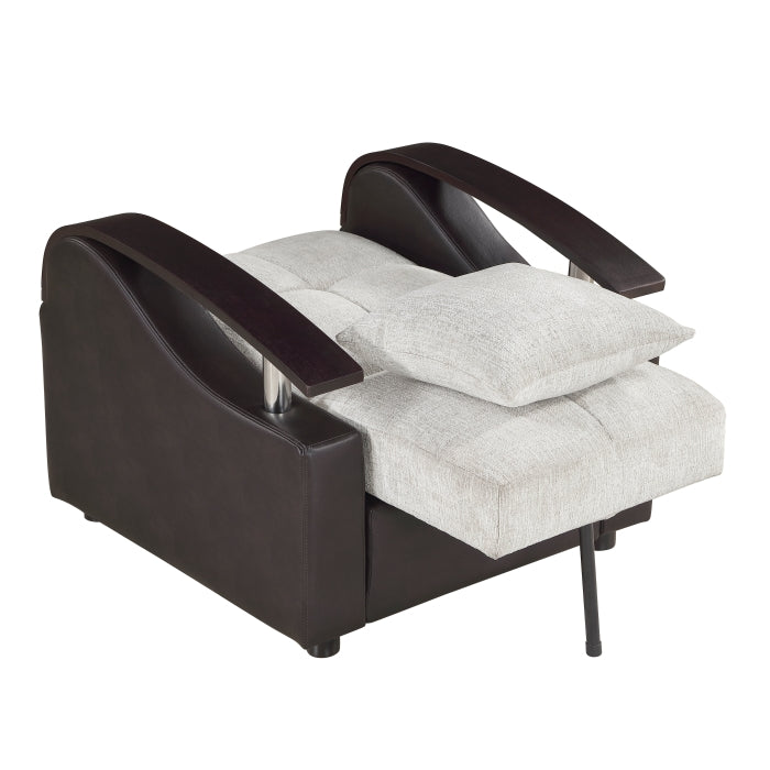 8429BE-1* (2)Chair with Pull-out Bed and Click Motion Back - 8429BE-1*