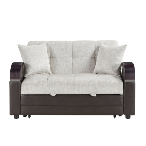 8429BE-2* (2)Love Seat with Pull-out Bed and Click Motion Back - 8429BE-2*