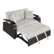 8429BE-2* (2)Love Seat with Pull-out Bed and Click Motion Back - 8429BE-2*