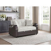 8429BE-2* (2)Love Seat with Pull-out Bed and Click Motion Back - 8429BE-2*