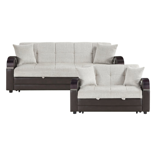 8429BE*2 2pc Set: Sofa, Love - 8429BE*2