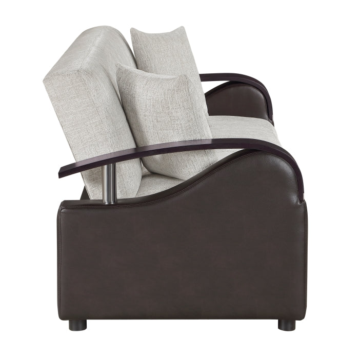 8429BE-3* (2)Sofa with Pull-out Bed and Click Motion Back - 8429BE-3*