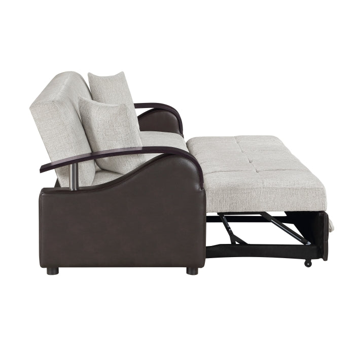 8429BE-3* (2)Sofa with Pull-out Bed and Click Motion Back - 8429BE-3*