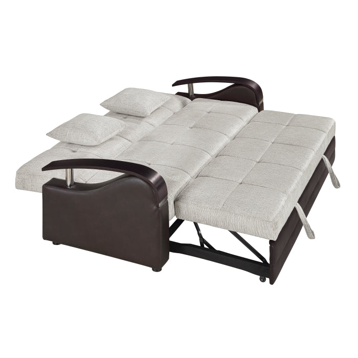 8429BE-3* (2)Sofa with Pull-out Bed and Click Motion Back - 8429BE-3*