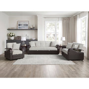 8429BE-3* (2)Sofa with Pull-out Bed and Click Motion Back - 8429BE-3*
