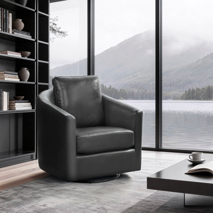 8430BLK-1 Swivel Chair - 8430BLK-1