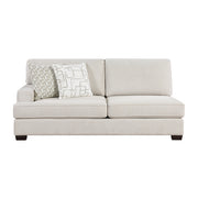 8435BE*42L2R (4)4-Piece Sectional with Ottoman - 8435BE*42L2R