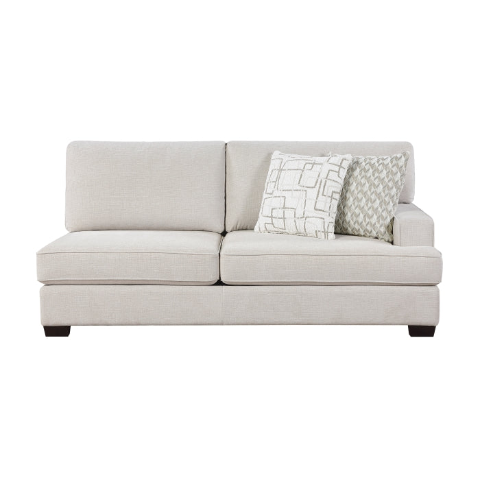 8435BE*42L2R (4)4-Piece Sectional with Ottoman - 8435BE*42L2R