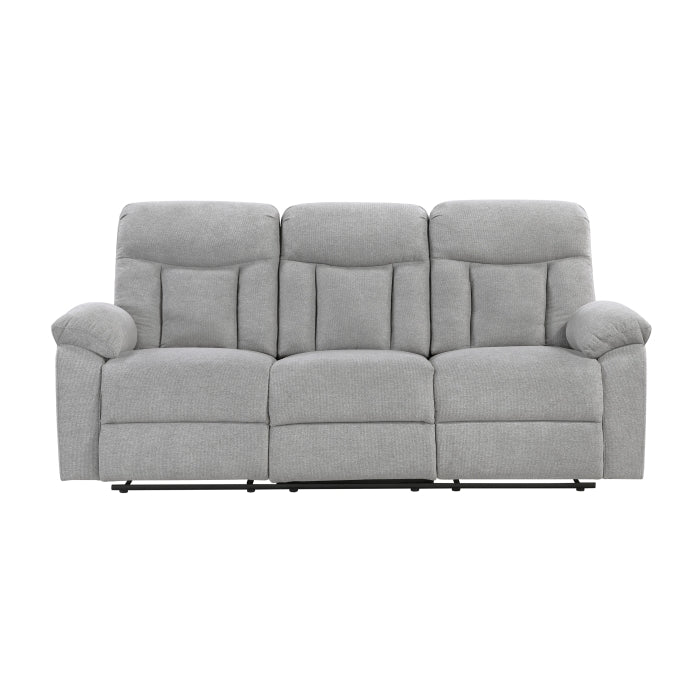 8440GRY*2 2pc Set: Sofa, Love - 8440GRY*2