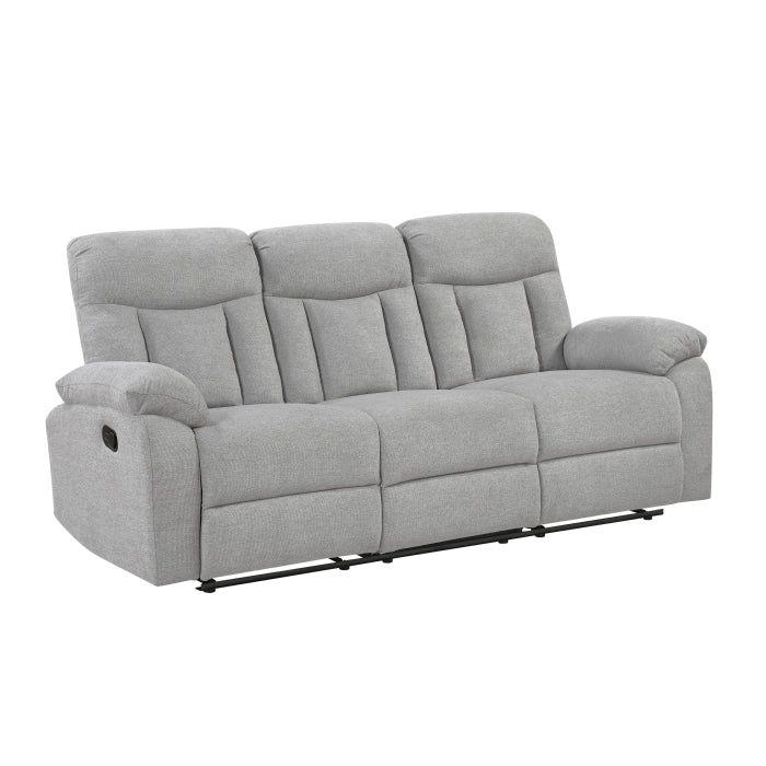 8440GRY*2 2pc Set: Sofa, Love - 8440GRY*2