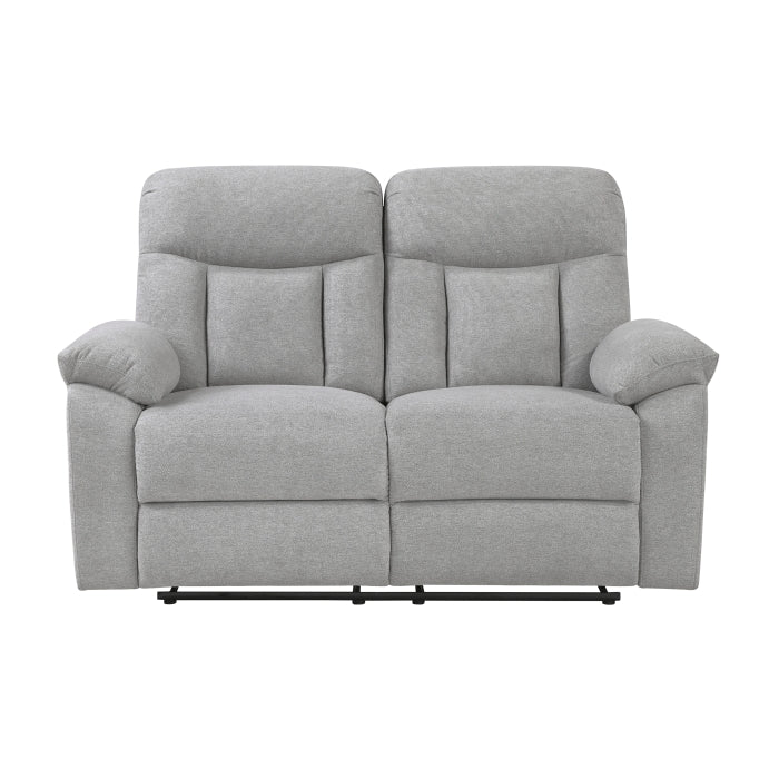8440GRY*2 2pc Set: Sofa, Love - 8440GRY*2