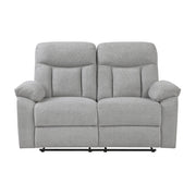 8440GRY-2 Double Reclining Love Seat - 8440GRY-2
