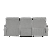 8440GRY-3 Double Reclining Sofa - 8440GRY-3