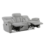 8440GRY-3 Double Reclining Sofa - 8440GRY-3