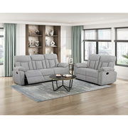 8440GRY-3 Double Reclining Sofa - 8440GRY-3