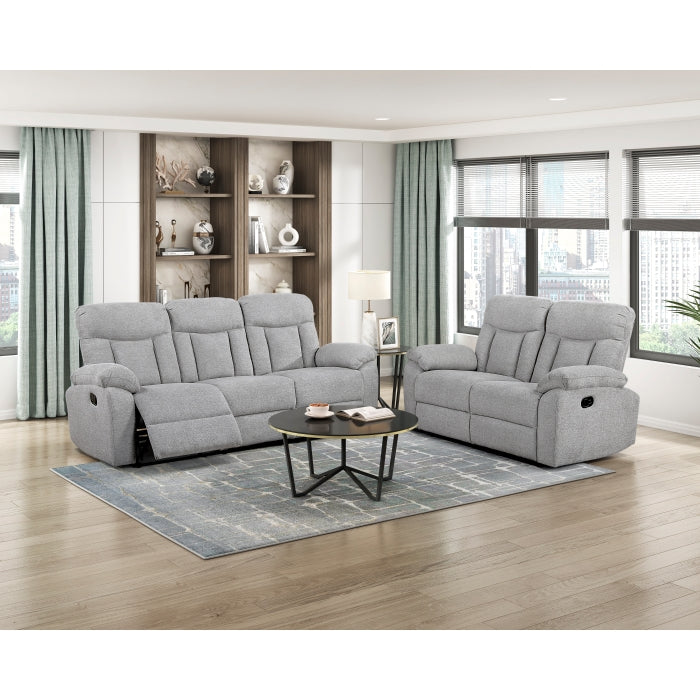 8440GRY-3 Double Reclining Sofa - 8440GRY-3