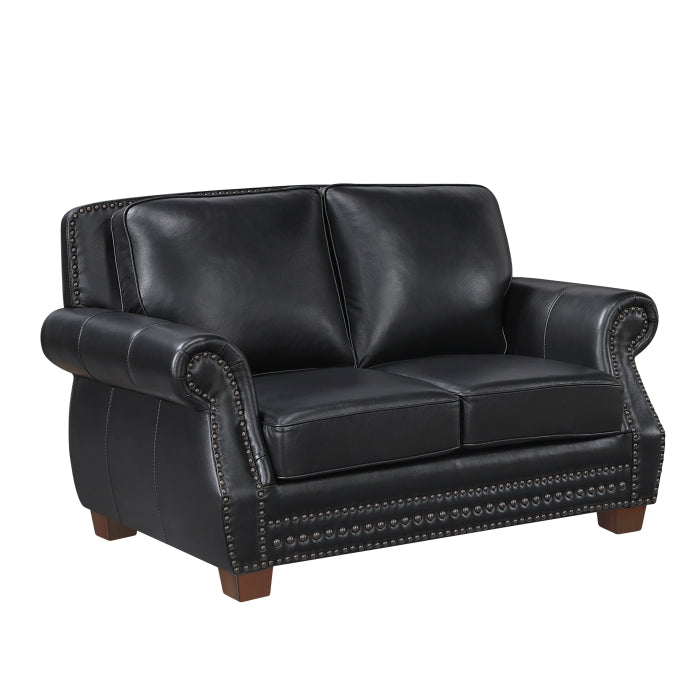 8448BLK-2 Love Seat - 8448BLK-2