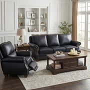 8448BLK-3 Sofa - 8448BLK-3