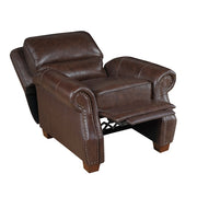 8448BRW-1PB Push Back Reclining Chair - 8448BRW-1PB
