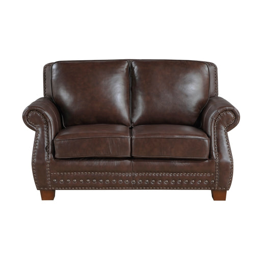 8448BRW-2 Love Seat - 8448BRW-2