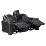 8449BK*2PWHM 2pc Set: Sofa, Love (Power) - 8449BK*2PWHM