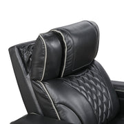 8449BK*2PWHM 2pc Set: Sofa, Love (Power) - 8449BK*2PWHM